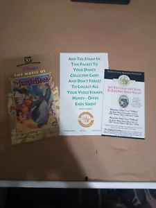 The Jungle Book Video Program Stamp featuring Baloo 1997 (SEE SHIPPING DETAILS) - Picture 1 of 7