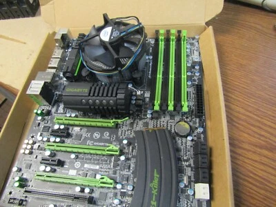 GIGABYTE G1.KILLER LGA 1366 INTEL X58 SATA 6 Gb/s USB 3.0 ATX INTEL MOTHERBOARD - Image 1 of 4