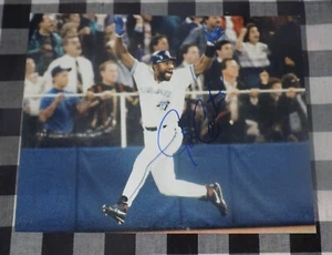 Joe Carter Signed 8x10 Photo Toronto Blue Jays World Series GW HR - Picture 1 of 1