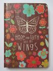 OBOT Hope Faith my wings ALWAYS LOVE hard cover LINED JOURNAL DIARY BLANK BOOK