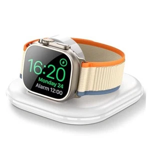 pour Apple Watch Station de Charge Magnétique - Support Chargeur Magnétique Rapide, Blanc - Photo 1 sur 7