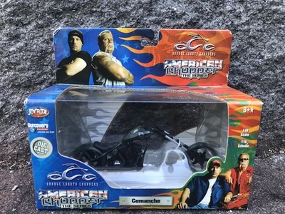 American Chopper Comanche  1:18 Die Cast Orange County New 2004 - Image 1 of 4