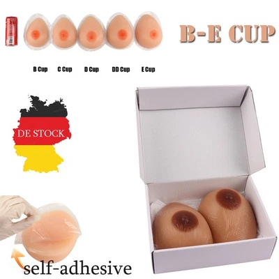 Wassertropfenförmige Silikon-Brustformen gefälschte Boobs für Crossdresser - Bild 1 von 4