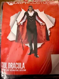 COOLE DRACULA Morph Kostüme HALLOWEENKOSTÜM Erwachsene Größe L - Bild 1 von 4