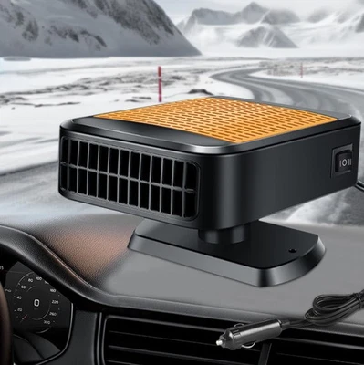 12V Portable Car Heater 200W - Auto Windshield Defogger Defroster Vehicle Heater - Image 1 of 4