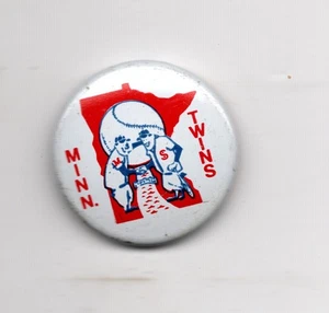 MINNESOTA TWINS MLB BASEBALL ORIGINAL LAPEL PIN PINBACK CREATIVE HOUSE USA - Picture 1 of 2