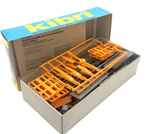 HO Kibri 10126 Transformer on Flatbed Trailer Kit Original Box - Picture 1 of 3