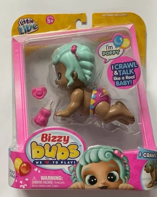 Little Live Bizzy Bubs Paquete Único Amapola NUEVO Foto 1 de 4