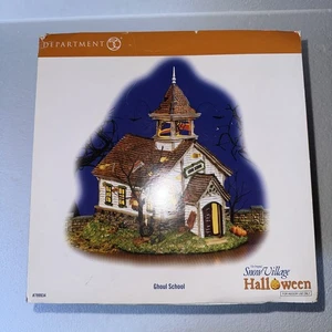 Department 56 The Original Snow Village Halloween Ghoul School 799934 2007 - Picture 1 of 24