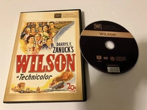 DARRYL ZANUCK’S WOODROW WILSON DVD 1944 FOX ARCHIVES MOD VINCENT PRICE COBURN - Picture 1 of 6