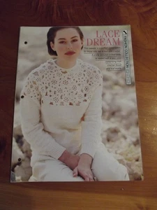CROCHET & KNIT PATTERN LACE DREAM FASHION COLLECTION CREATIVE NEEDLES *GREAT* - Picture 1 of 1