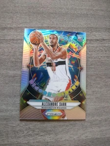 Panini Prizm Alexandre Sarr 2024-25 caleidoscópico PLATA RC WASHINGTON WIZARDS - Imagen 1 de 2