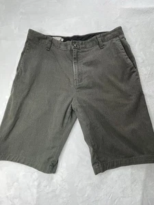 Volcom Mens 33 Dark Gray Shorts 10" inseam - Picture 1 of 13