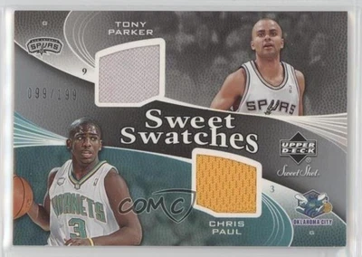 Muestras Sweet Shot 2006 Upper Deck recuerdos/199 Tony Parker Chris Paul Salón de la fama Foto 1 de 2