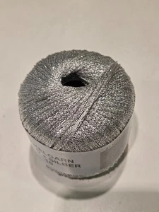 Häkelgarn silber Stärke 10 - Bild 1 von 1