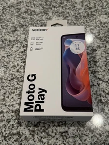 Brand New Motorola Moto G Play 64GB Blue (Verizon Prepaid) 2024 Model - Picture 1 of 2