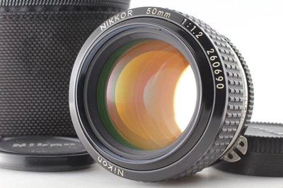 [MINT w/Case] Nikon AIS Ai-s Nikkor 50mm f/1.2 MF Prime Standard Lens From JAPAN - image 1 of 4