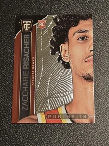 2024-25 Panini Totally Certified #24 Zaccharie Risacher Portraits - Picture 1 of 2