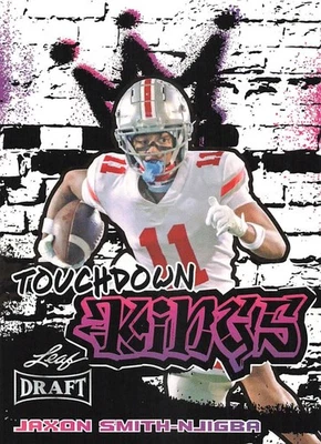 2023 Leaf Draft - TD Kings Jaxon Smith-Njigba #97 (RC) - Image 1 of 2