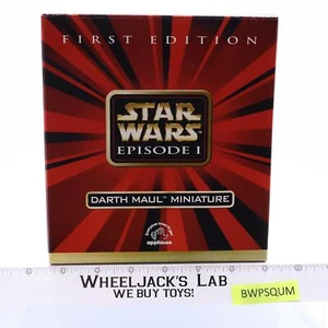 Darth Maul Miniatur Star Wars Episode I Erstausgabe 1995 Applause Neu in OVP - Bild 1 von 4