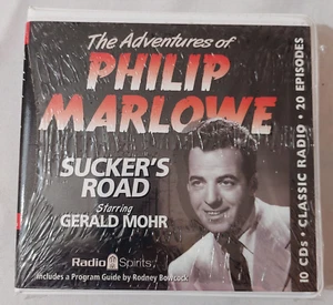 The Adventures of Philip Marlowe by Radio Spirits 10 CDs - Imagen 1 de 3