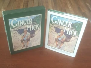 Vintage The Moods of Ginger Mick CJ Dennis Illustrated Hardcover in Slipcase - Picture 1 of 4