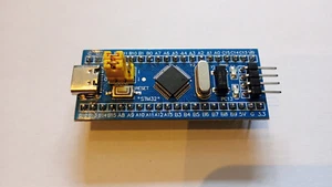 Vorgelötet/getestet STM32F103C8T6 ARM STM32 USB-C Bluepill Board Modul UK Lagerbestand - Bild 1 von 5