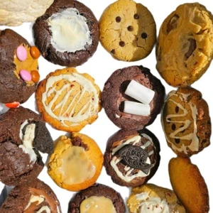37 Sugar-Free Ultimate Variety Cookies Box: 13 Jumbo Size and 24 medium cookies - Picture 1 of 6