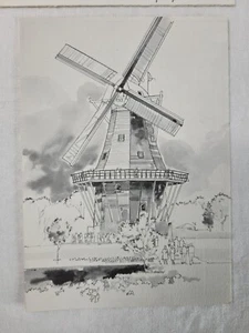 12 Blank Note Cards w Env 6 designs NO BOX Holland MI Historical Landmarks Dutch - Picture 1 of 15