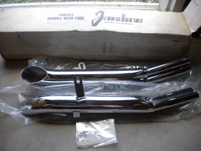 Silenciador de escape Jardine Resulta 1977-1983 Kawasaki KZ650 LTD CSR 18-0361 NUEVO DE STOCK Foto 1 de 4