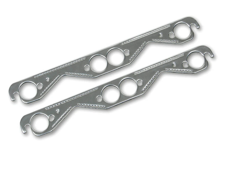 Flowtech 99150FLT Aluminum Exhaust Header Gaskets for Chevy Bel Air 1955-1975 ^ - Image 1 of 2