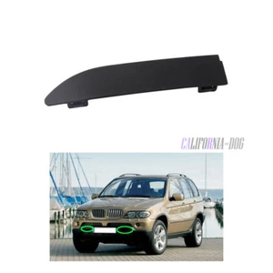 For BMW X5 E53 2000-2003  Front Bumper Tow Hook Cover Cap Right Unpainted - Picture 1 of 5
