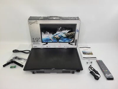 SuperSonic LED Widescreen HDTV 19" w/ Built-in DVD Player SC-1912 Preowned - Image 1 of 4