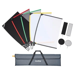 Kit modificador de luz difusor de bandera plegable compacto portátil Godox SF4560 - Imagen 1 de 12