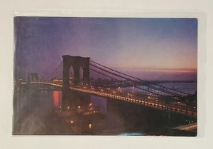 Postal de colección Puente de Brooklyn Nueva York sin publicar - Imagen 1 de 2