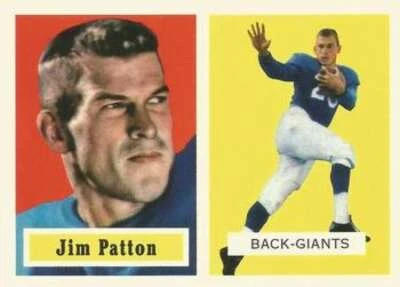 Jim Patton 1994 Topps Archives 1957 #83 NY Giants - Image 1 of 2