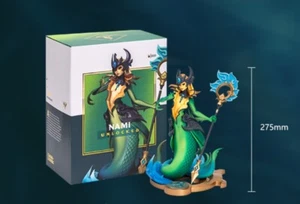 LOL League of Legends Nami Sirena Figura Statua Modello Scultura Gioco Periferiche - Foto 1 di 7
