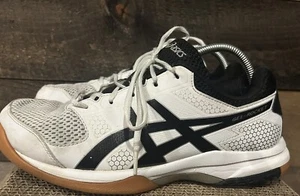 Zapatos de Voleibol ASICS GEL-ROCKET 8 TVR719 Blanco Negro Talla 9 - Imagen 1 de 10