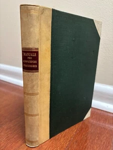 MANUALE THEORICO-PRACTICUM BEATIFICATIONES CANONIZATION TRAMA 1876 LATIN ANTIQUE - Picture 1 of 15