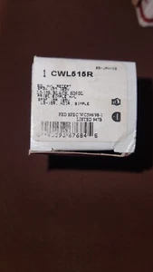 COOPER Catalog #CWL515R / 2-Pole 3-Wire 15A 125V Receptacles /  - Picture 1 of 2