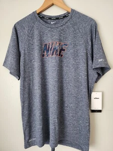 Camiseta Nike Swim Hydroguard Dri-FIT Talla L Elastizada UPF 40+ Protección contra Erupciones NESSC661 - Imagen 1 de 2
