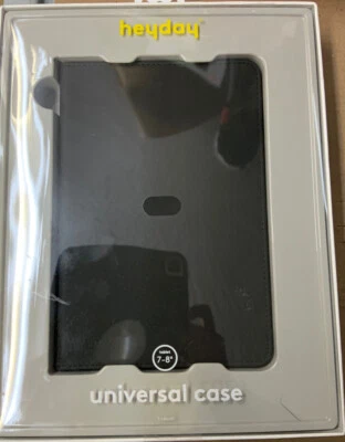 📱Heyday Tablet 7-8" Soft Touch Case - Black, LOT OF 7 👈 As Shown - Image 1 of 4