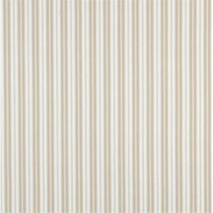 Designer Fabrics B460 54 in. Wide Beige- Ticking Striped Indoor & Outdoor Mar... - Picture 1 of 1