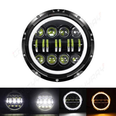 7"inch LED Headlight Hi-Lo Sealed Lamp For Suzuki Savage SV650 Vstrom 650 1000 - Image 1 of 4