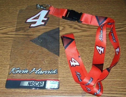 KEVIN HARVICK #4 LANYARD KEYCHAIN & CREDENTIAL HOLDER BRAND NEW!!!! Cover