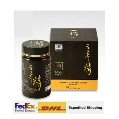 GeumHeuk Korean Panax Black Ginseng 240g Premium Black Ginseng - Image 1 of 4