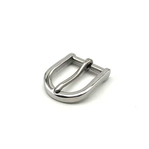 1 Inch Buckle Women Slim Leather Belt Fastener Stainless Belt Buckle - Picture 1 of 7
