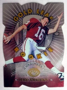 Jake Plummer 1997 Leaf Fractal Matrix Die-Cut RARE Rookie #162 Arizona Cardinals - Picture 1 of 12