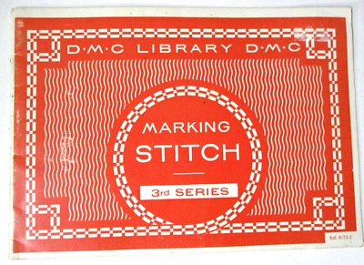 DMC Library - Marking Stitch, 3rd Series - Needlework/Cross Stitch/Embroidery - Image 1 of 4