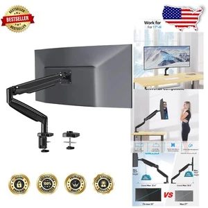 Ergonomic Monitor Arm with Cable Management, Max 40 inches for Office & Gaming - Picture 1 of 11